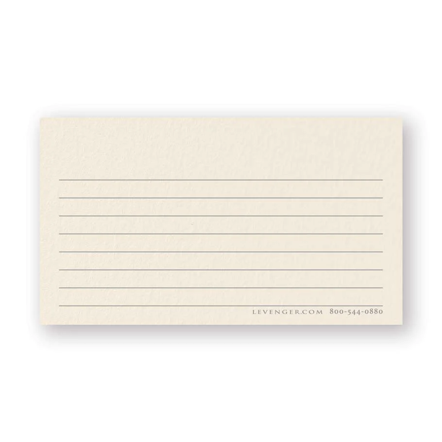 500 Personalized Wallet Cards, Horizontal Ruled - Image 2