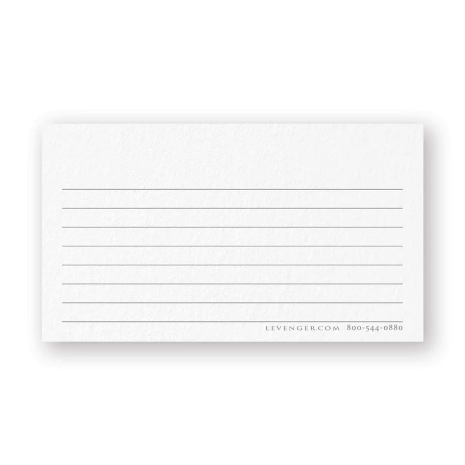 500 Personalized Wallet Cards, Horizontal Ruled - Image 4