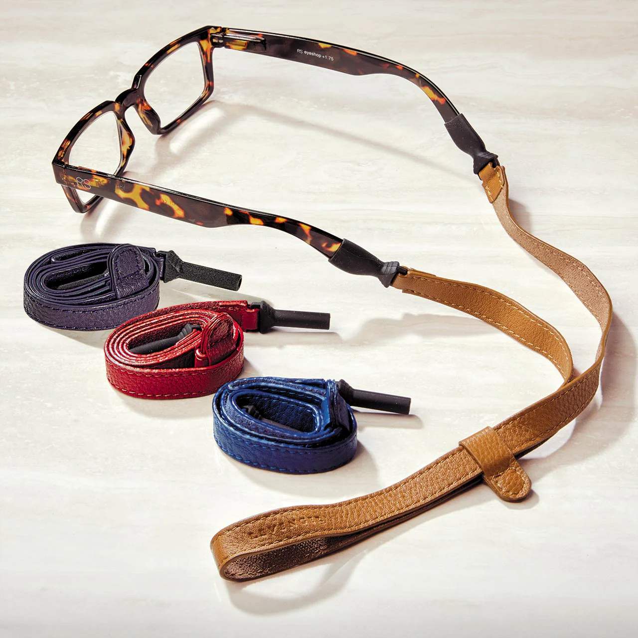 Adjustable Leather Eyeglass Strap - Image 8