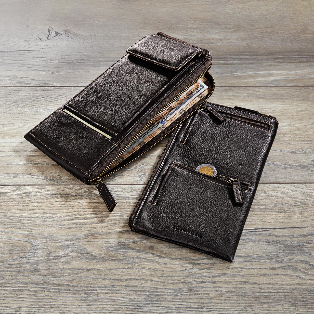 Bomber Jacket First-Class Traveler Wallet - Image 2