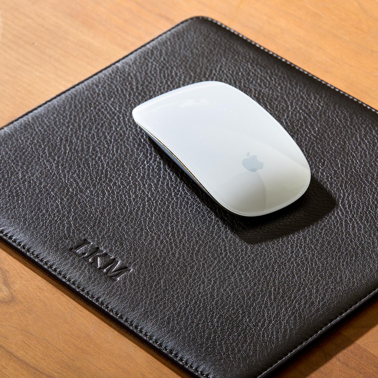 Bomber Jacket Leather Mouse Pad - Image 3