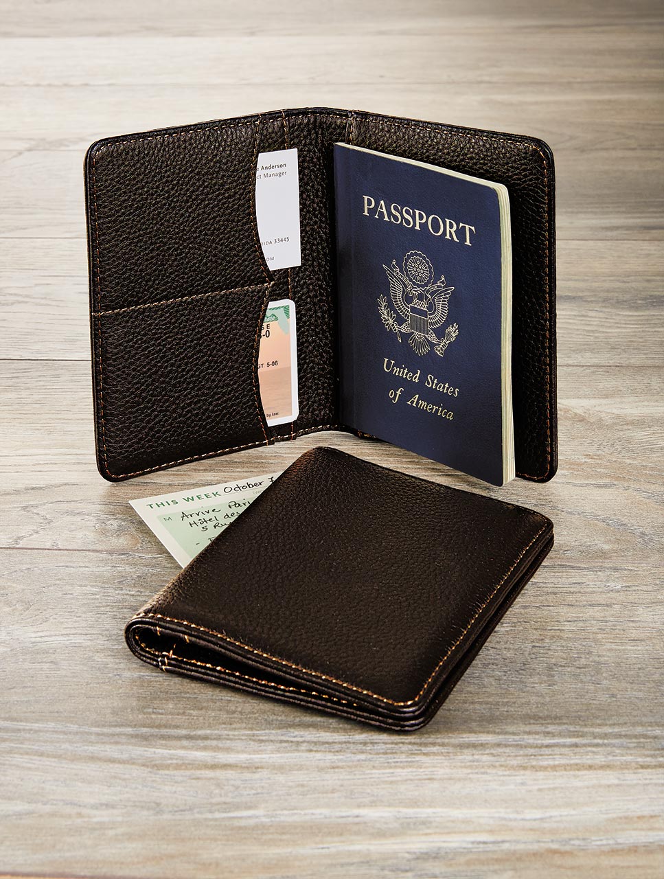 Bomber Jacket + RFID Passport Holder - Image 2