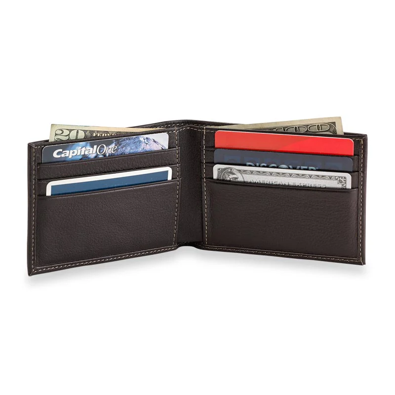 Bomber Jacket RFID Slim Wallet - Image 6