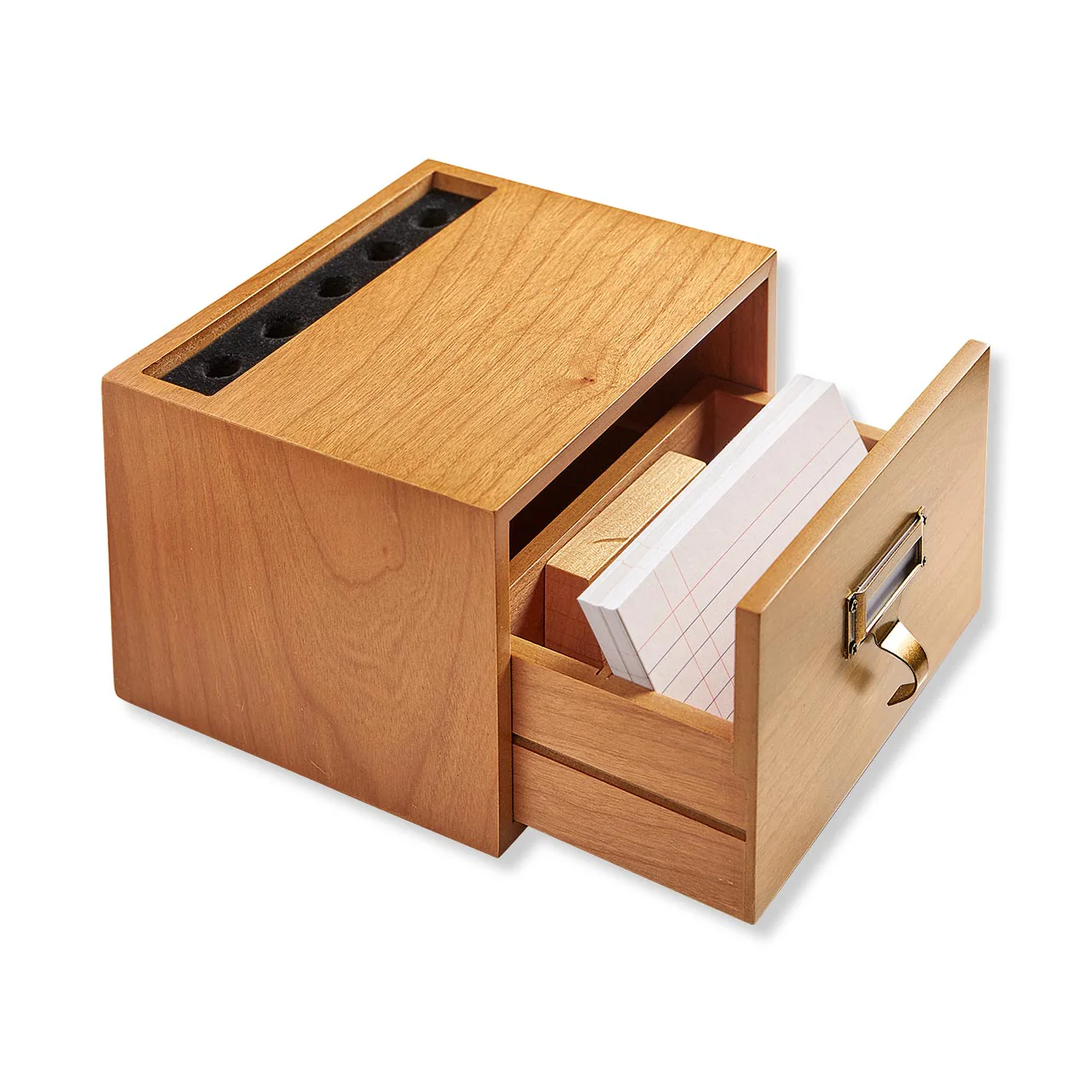 Vintage 3 x 5 Card Catalog Organizer - Image 3