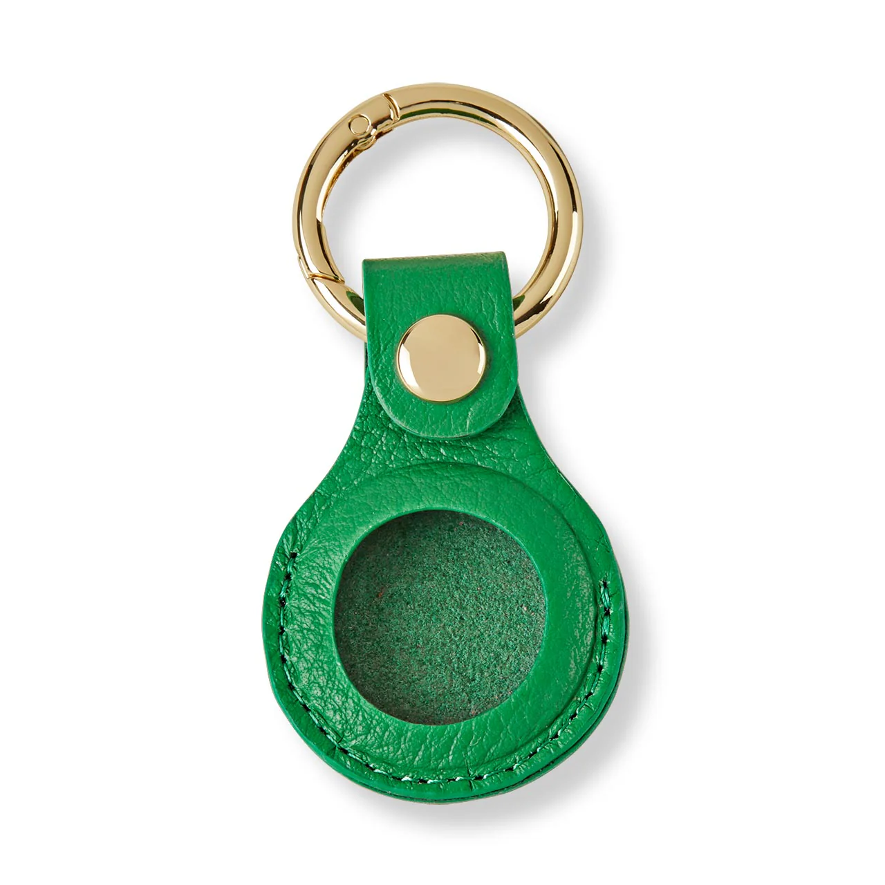 Carrie Leather Smart Tag Key Fob - Image 3