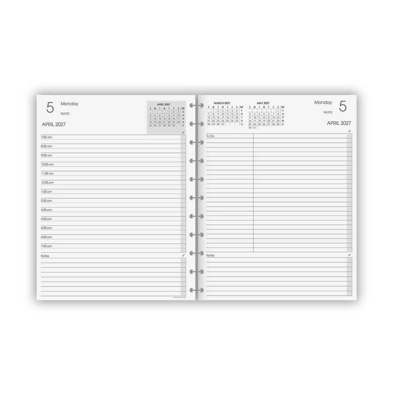 2026-2027 Circa Daily Agenda Refill - Image 10