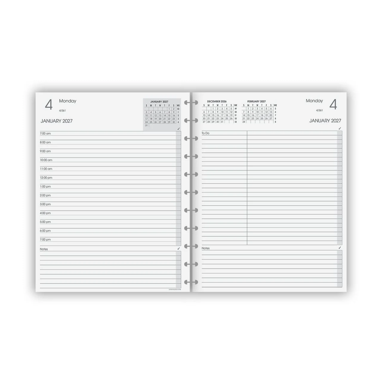 2026-2027 Circa Daily Agenda Refill - Image 11