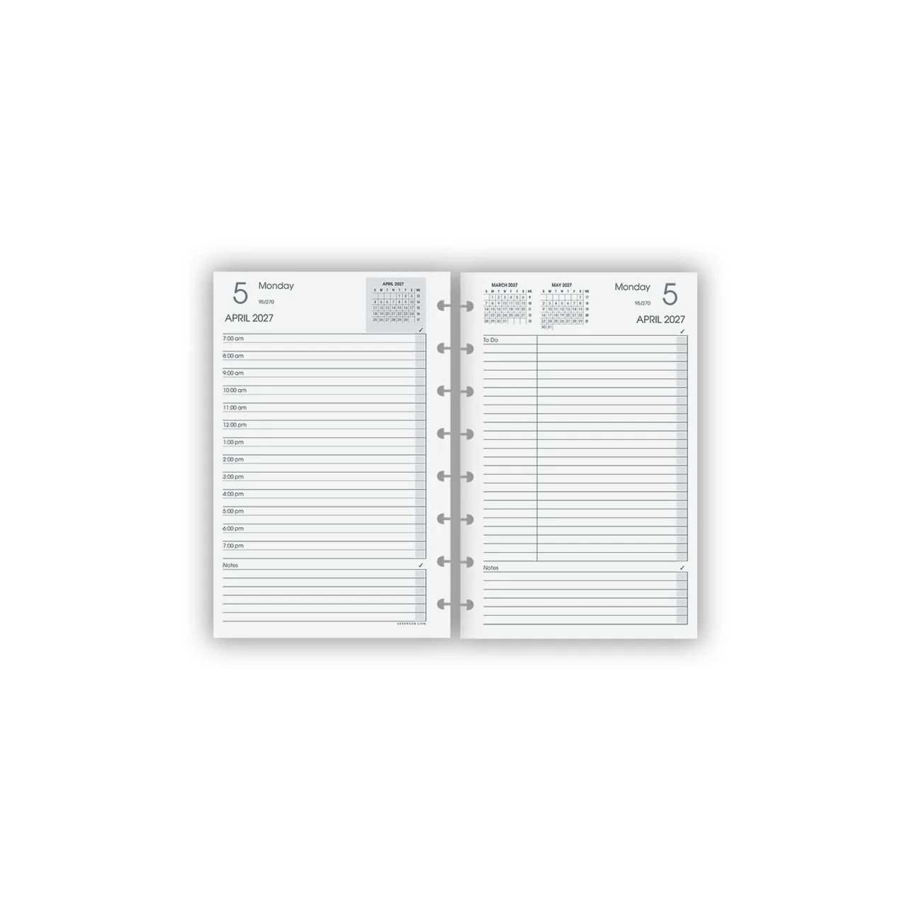 2026-2027 Circa Daily Agenda Refill - Image 3