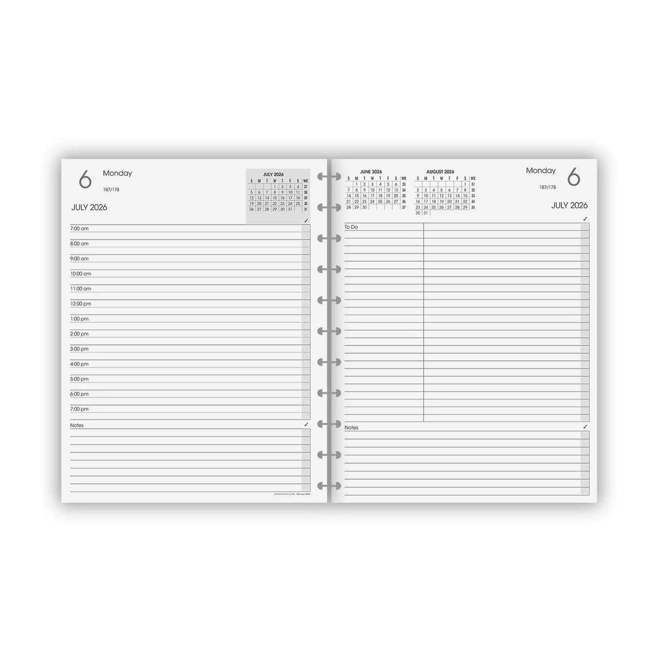 2026-2027 Circa Daily Agenda Refill - Image 7