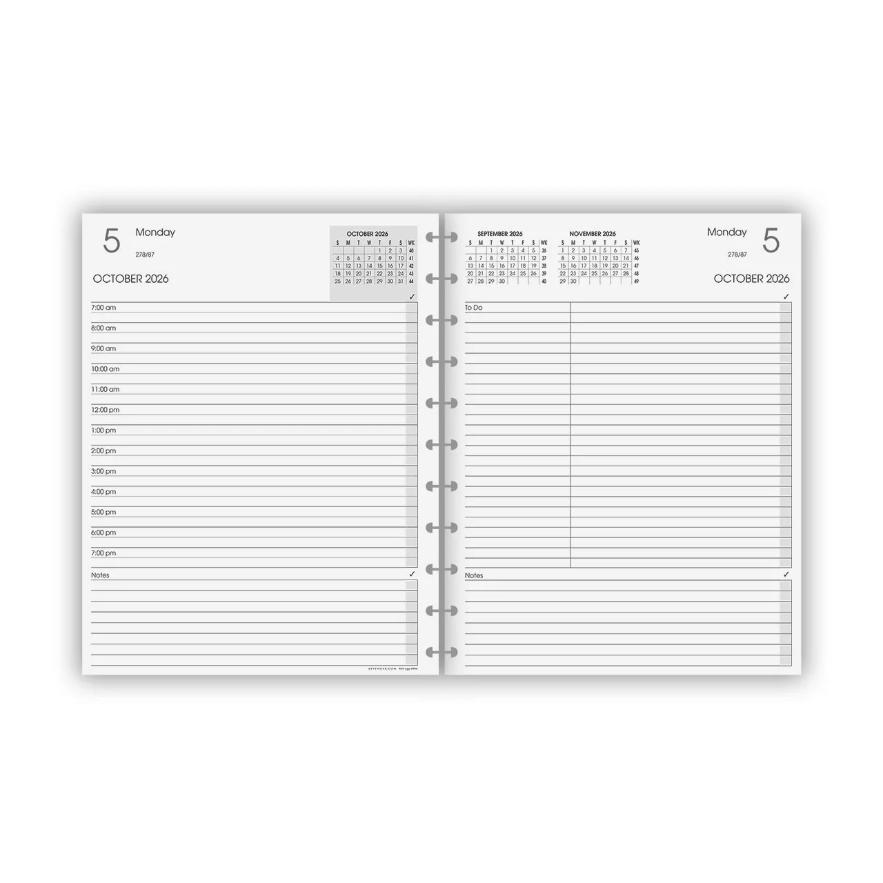 2026-2027 Circa Daily Agenda Refill - Image 8