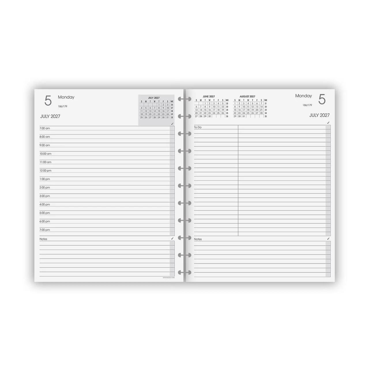2026-2027 Circa Daily Agenda Refill - Image 9