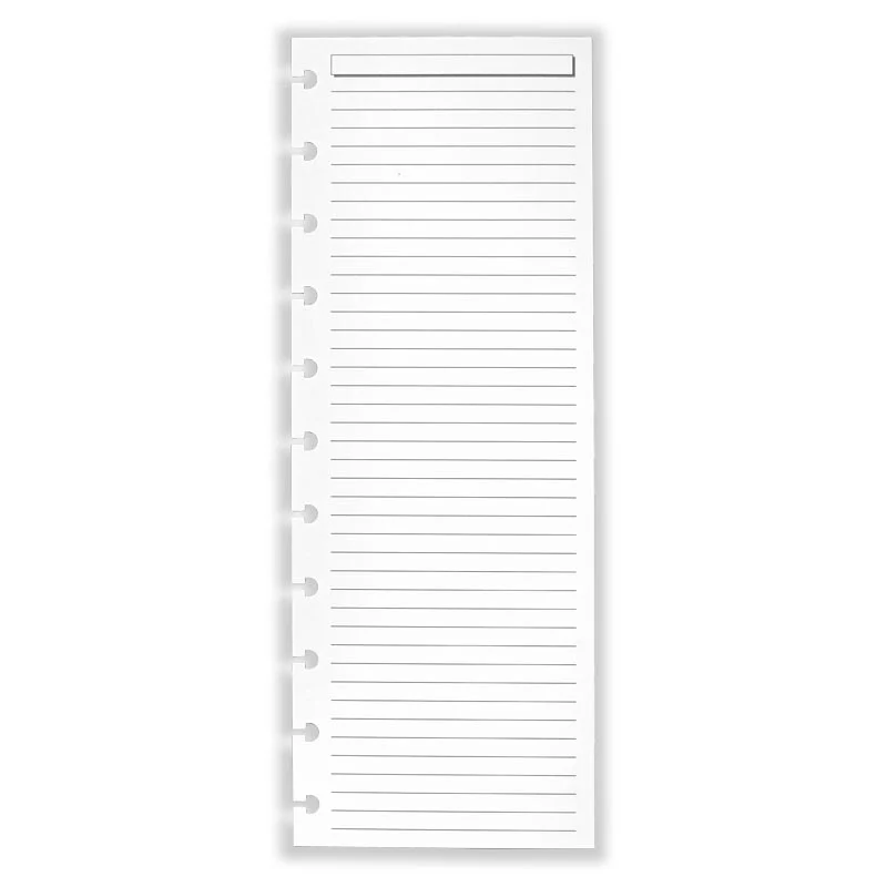 Circa Half-Sheet Ruled Discbound Refill (100 sheets) - Image 3