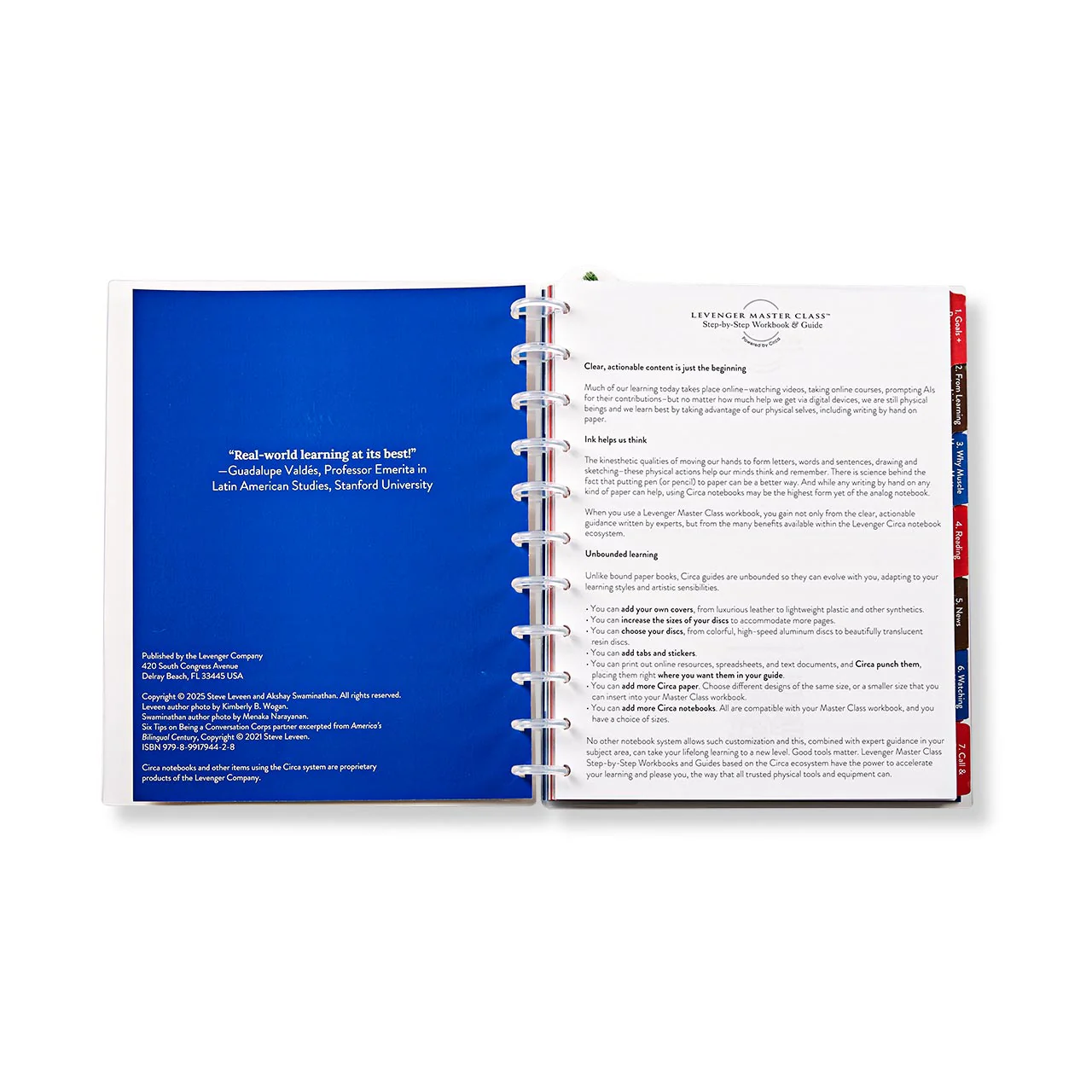 Levenger Master Class How to Learn a Language for Life Circa Workbook - Image 5