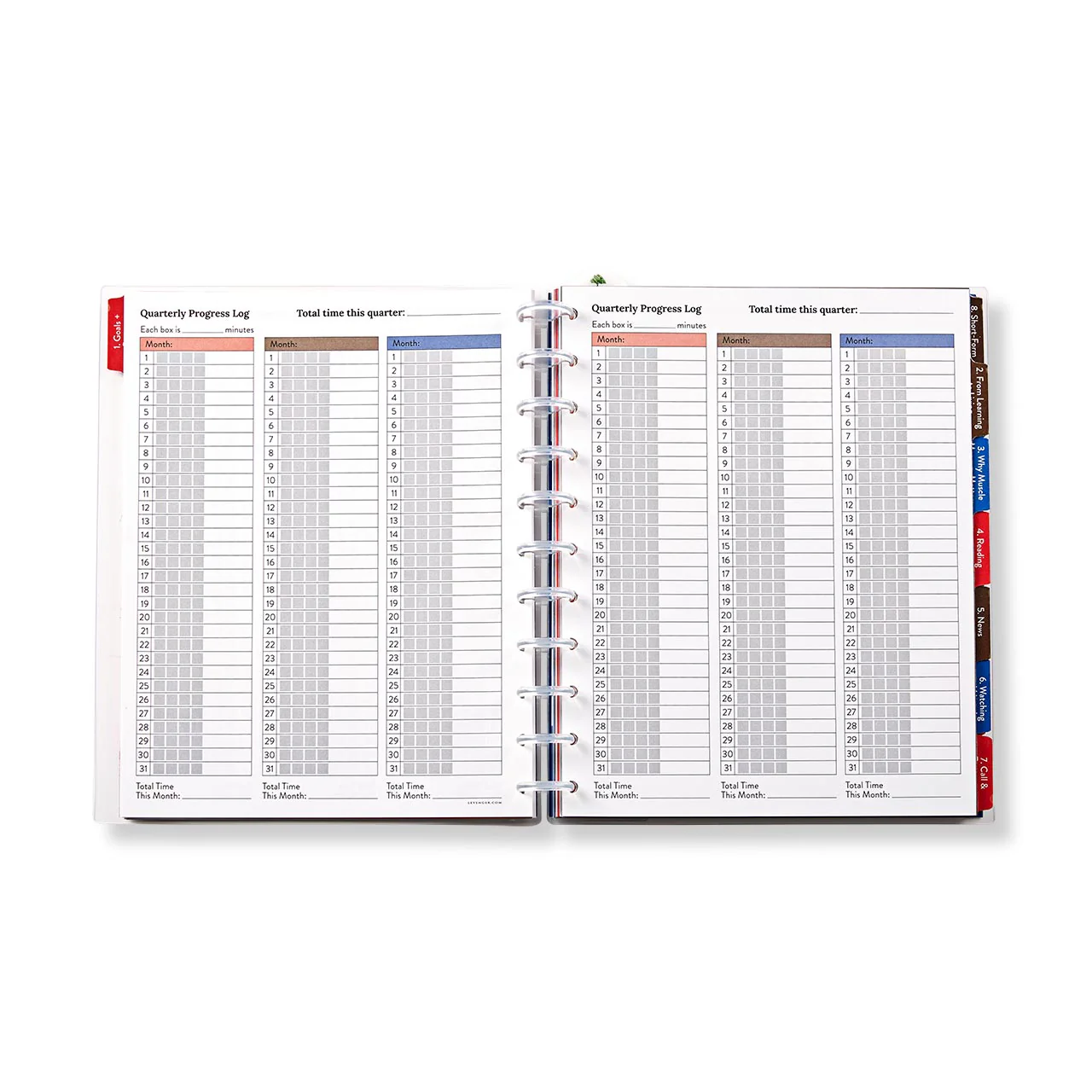 Levenger Master Class How to Learn a Language for Life Circa Workbook - Image 8