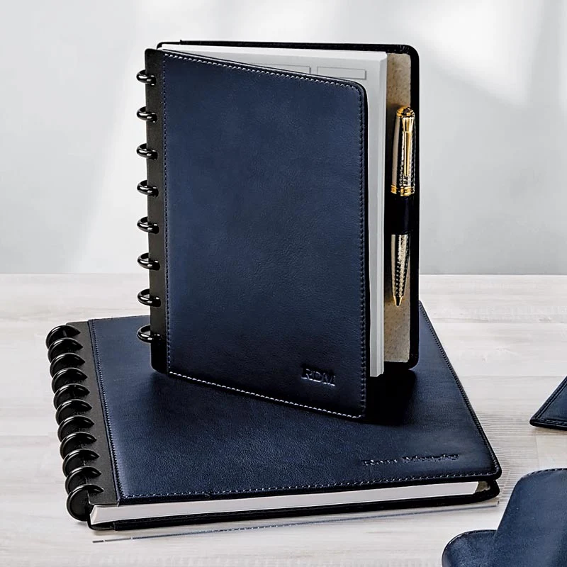 Circa Luxe Leather Discbound Notebook - Image 10