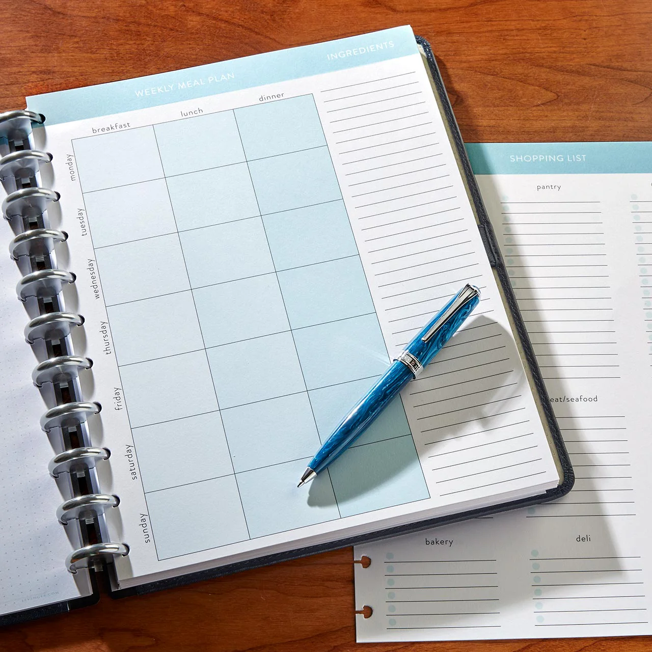 Circa Meal Prep Planner Discbound Refill (100 sheets) - Image 2