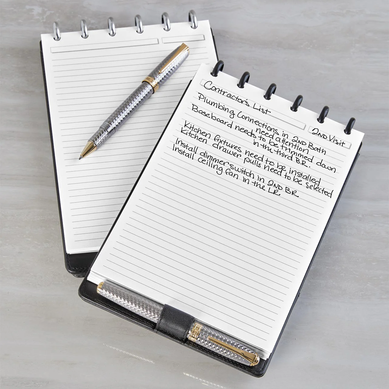 Circa Memo Pad Full Page 1/4" Ruled Refill (300 sheets) - Image 2