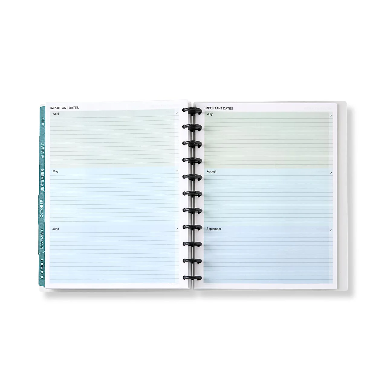 2027 Circa smartPlanner Weekly Agenda Discbound Notebook - Image 7