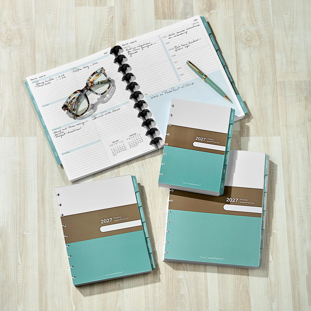 2027 Circa smartPlanner Weekly Discbound Agenda Refill - Image 2