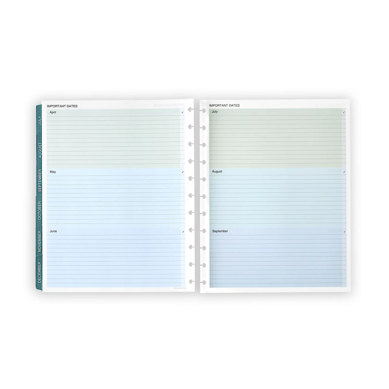 2027 Circa smartPlanner Weekly Discbound Agenda Refill - Image 7