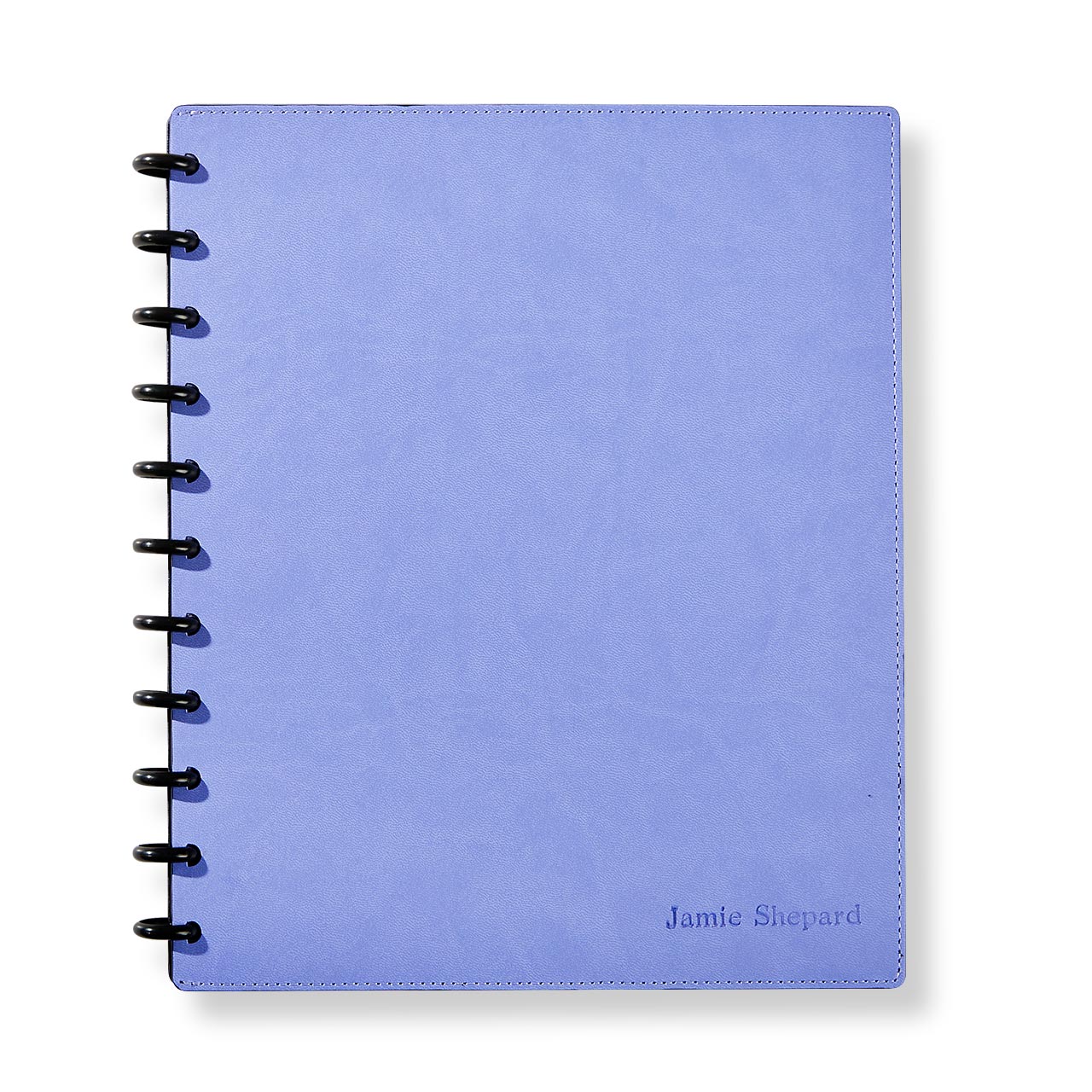 Circa Smooth Sliver Discbound Notebook with Pockets - Image 11