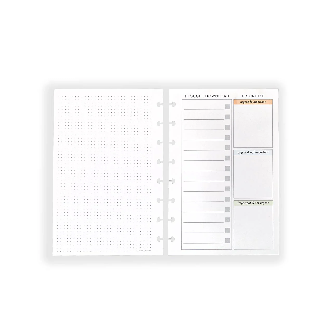 Circa Think and Plan Priority Manager Refill (100 sheets) - Image 3