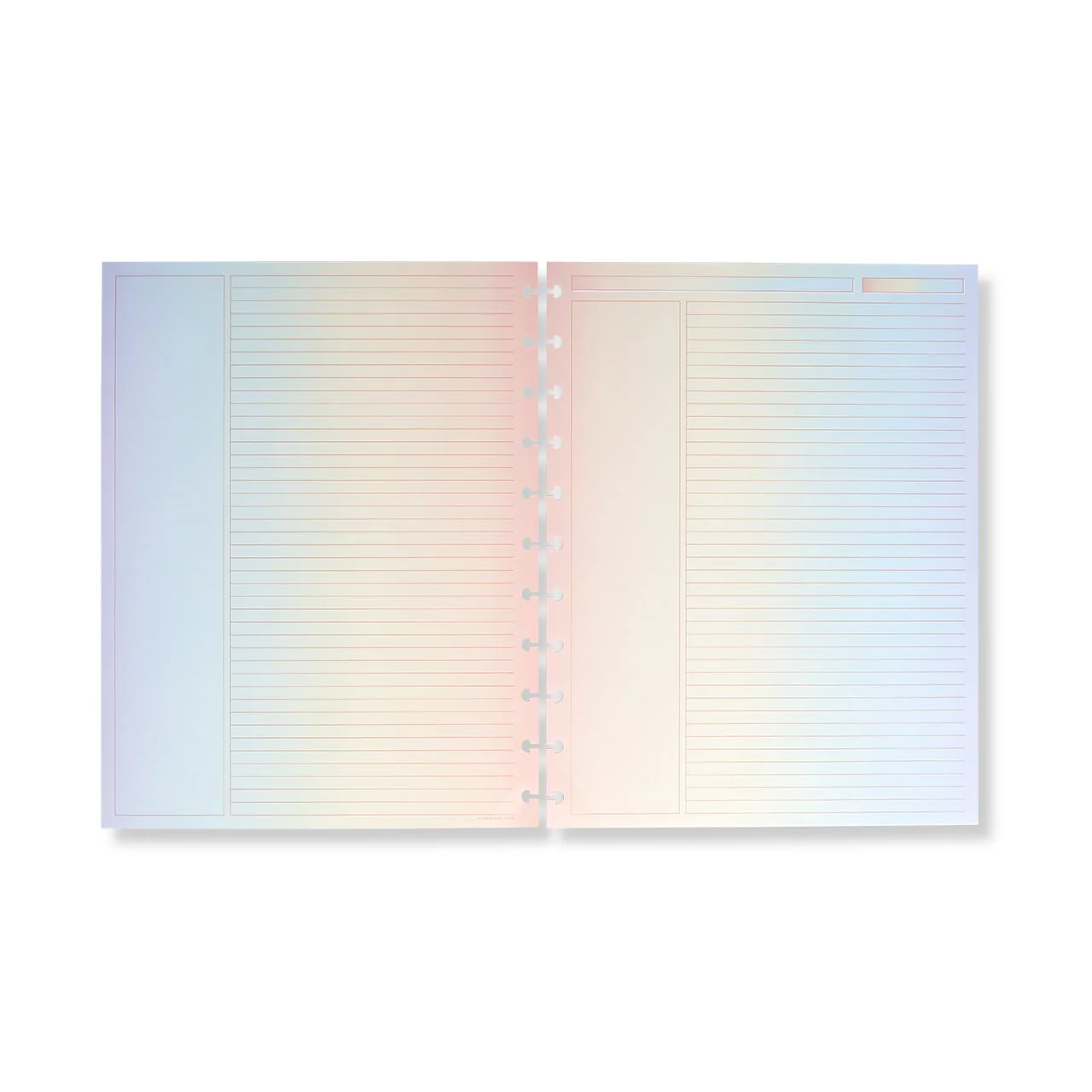 Circa Vibrant Gradient Annotation Ruled Discbound Refill (100 sheets) - Image 3