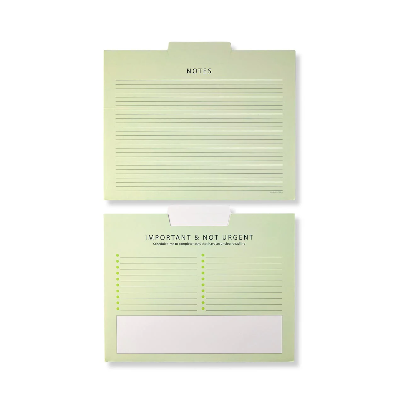 Eisenhower Priorities Matrix File Folders (set of 6) - Image 2