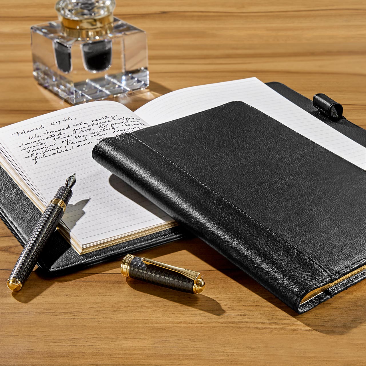 Executive Stanley Leather Journal - Image 6