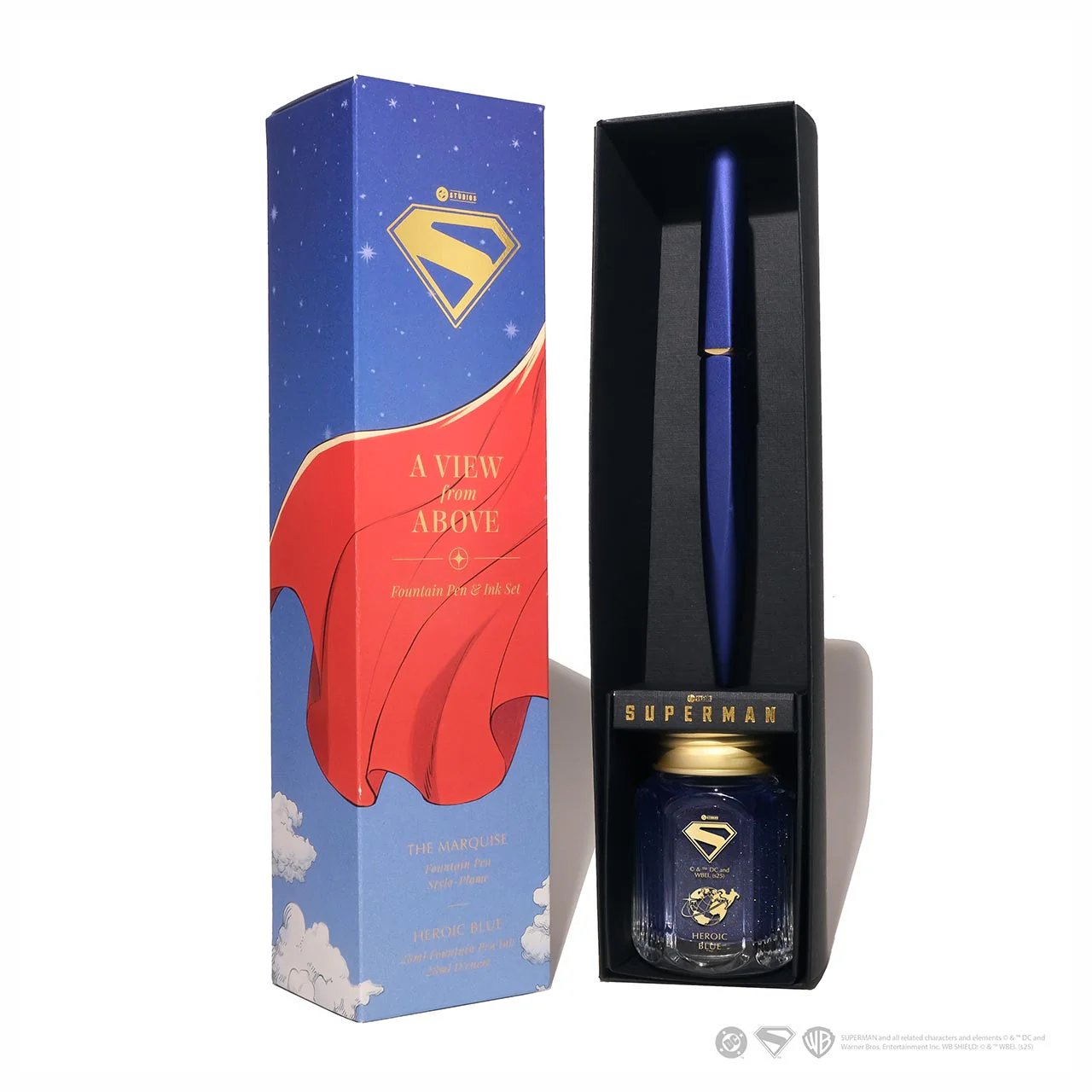 Ferris Wheel Press Superman Fountain Pen and Ink Set - Image 6