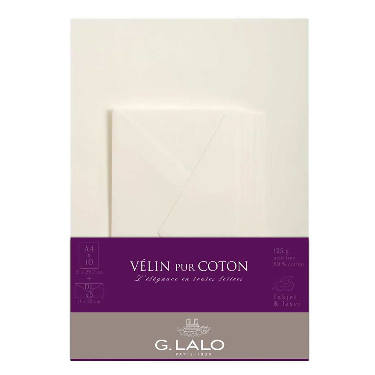 G. Lalo Velin Pur Coton Correspondence Set