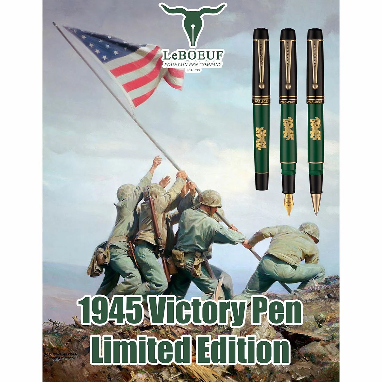 Leboeuf 1945 Victory Rollerball Pen - Image 5