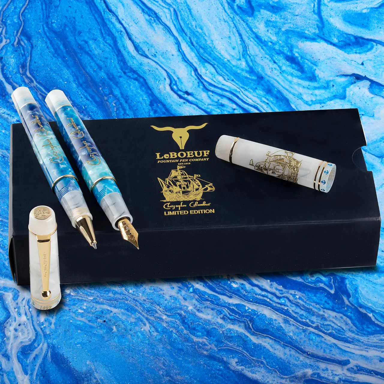 LeBoeuf Christopher Columbus Fountain Pen - Image 6