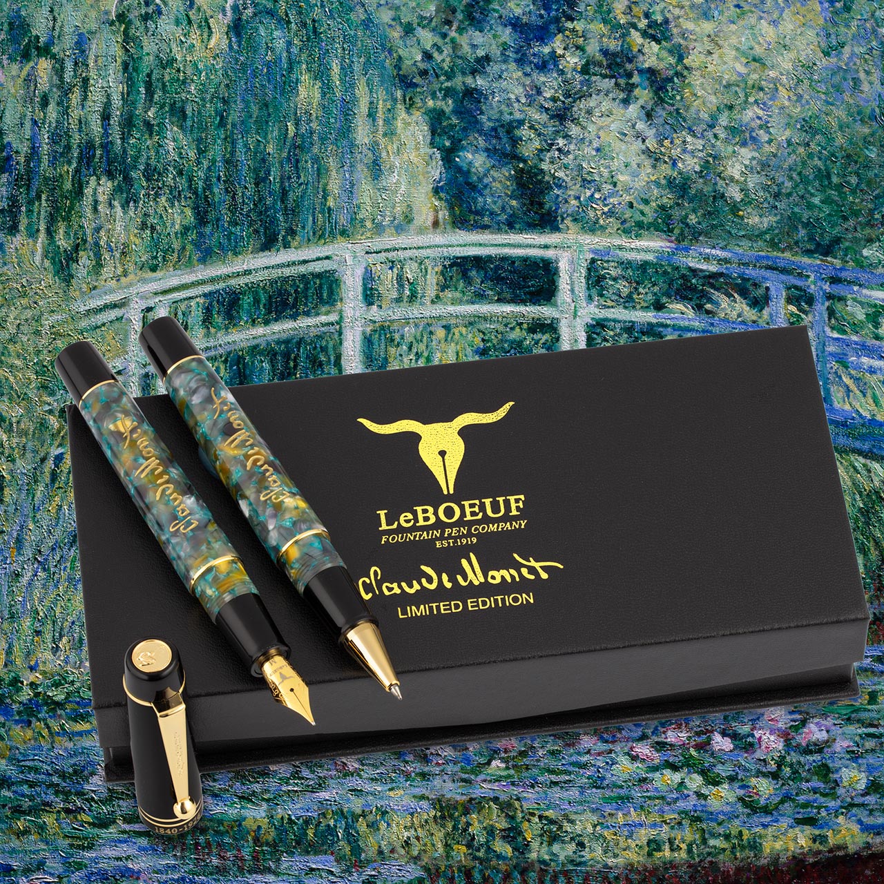 LeBoeuf Claude Monet Rollerball Pen - Image 2