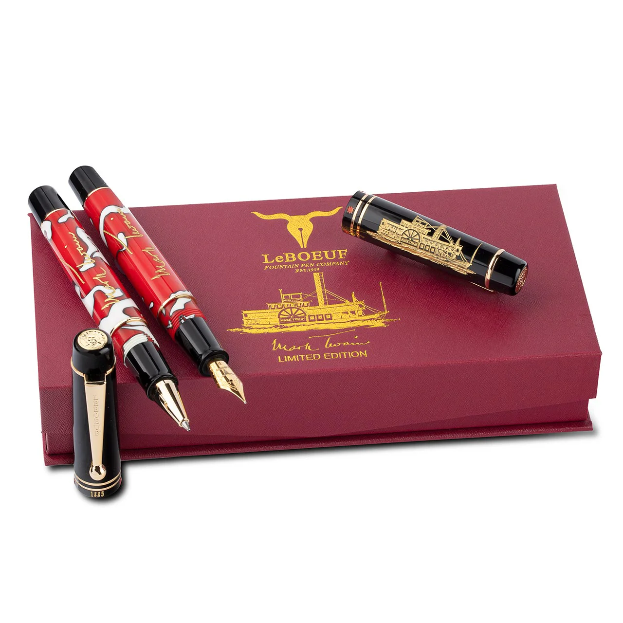 LeBoeuf Mark Twain Fountain Pen - Image 5