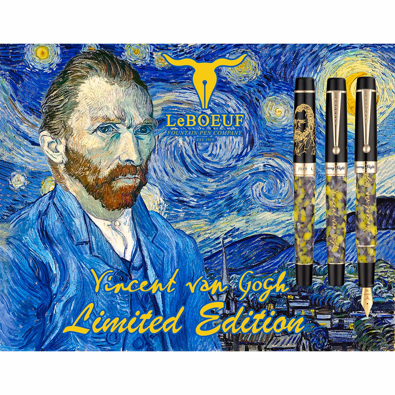 LeBoeuf Vincent Van Gogh Rollerball Pen - Image 7