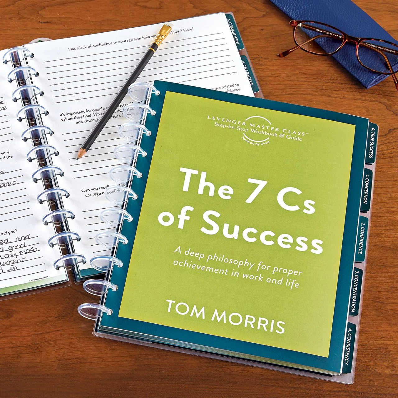 Levenger Master Class The 7 Cs of Success Circa Workbook - Image 2
