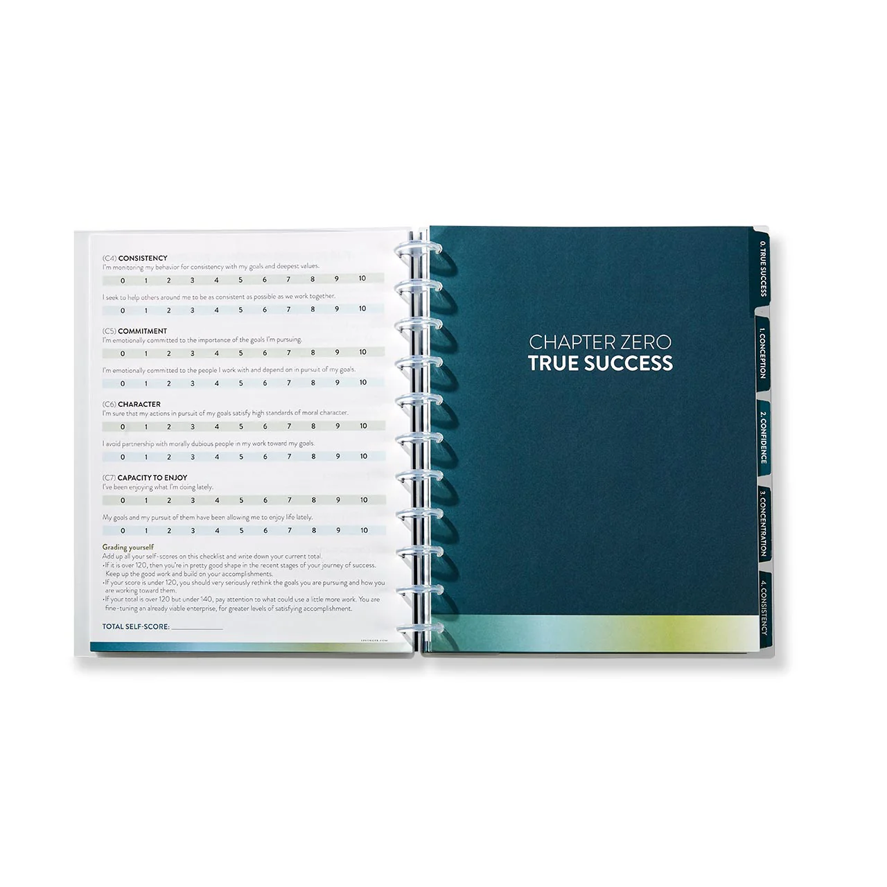 Levenger Master Class The 7 Cs of Success Circa Workbook - Image 7