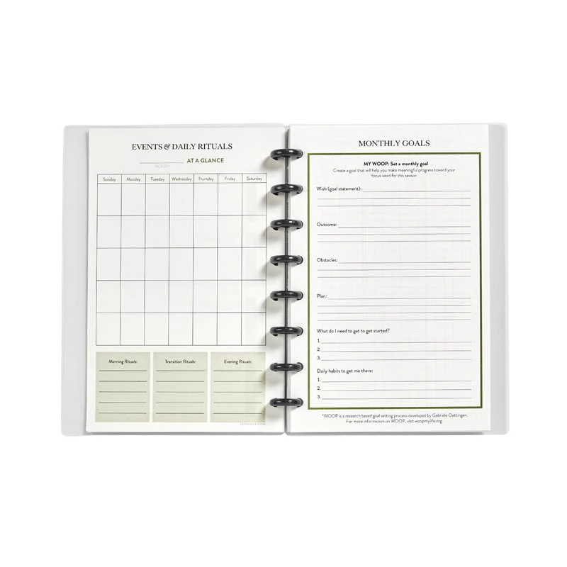 Levenger Master Class Master Your Life Circa Workbook - Image 4
