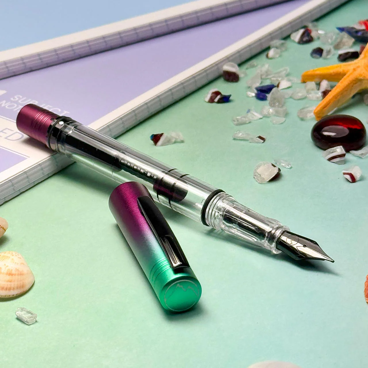 Monteverde MP1 Mermaid Tales Fountain Pen - Image 2