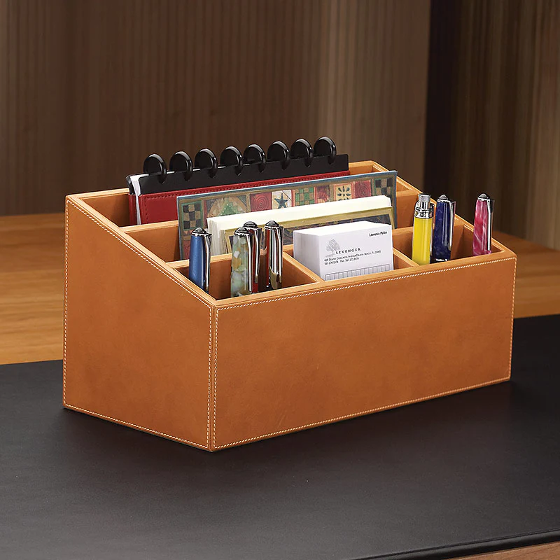 Morgan Leather Desk Unifier - Image 3