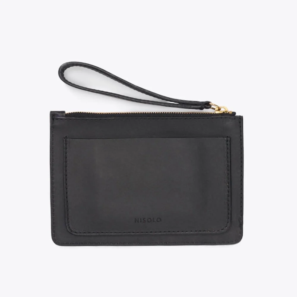 Mission Mercantile Leather Goods - Nisolo Leather Go-To Wristlet Clutch