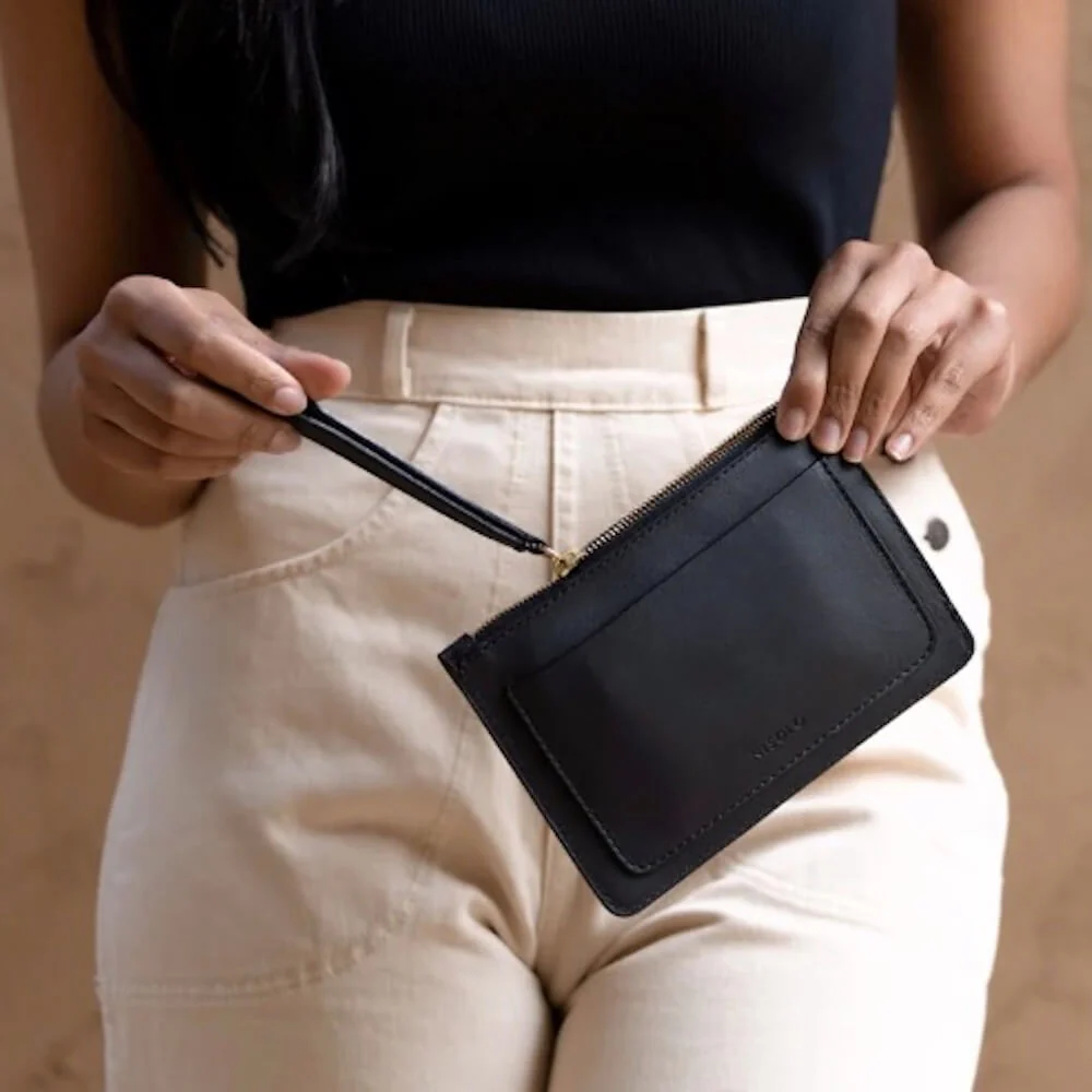 Mission Mercantile Leather Goods - Nisolo Leather Go-To Wristlet Clutch - Image 3