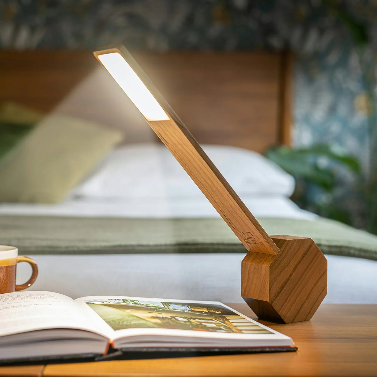 Octagon One Plus Portable Desk Light and Alarm Clock - Image 3