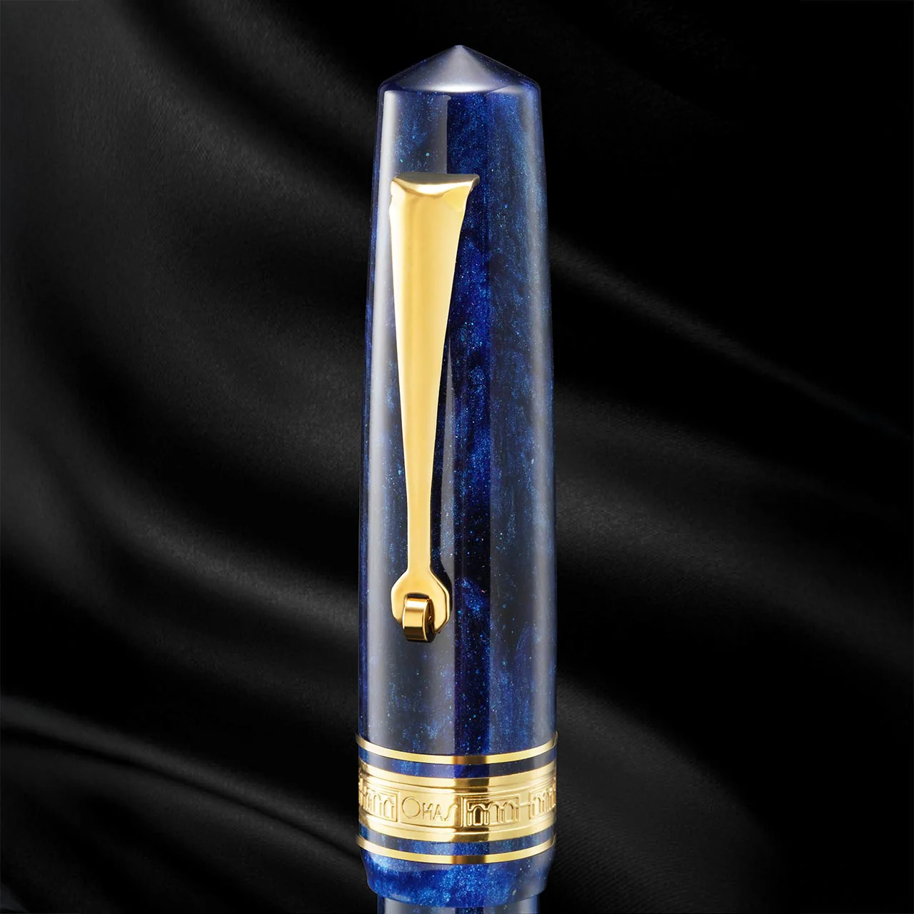 Omas Bologna Azzurro Diamante Fountain Pen - Image 2