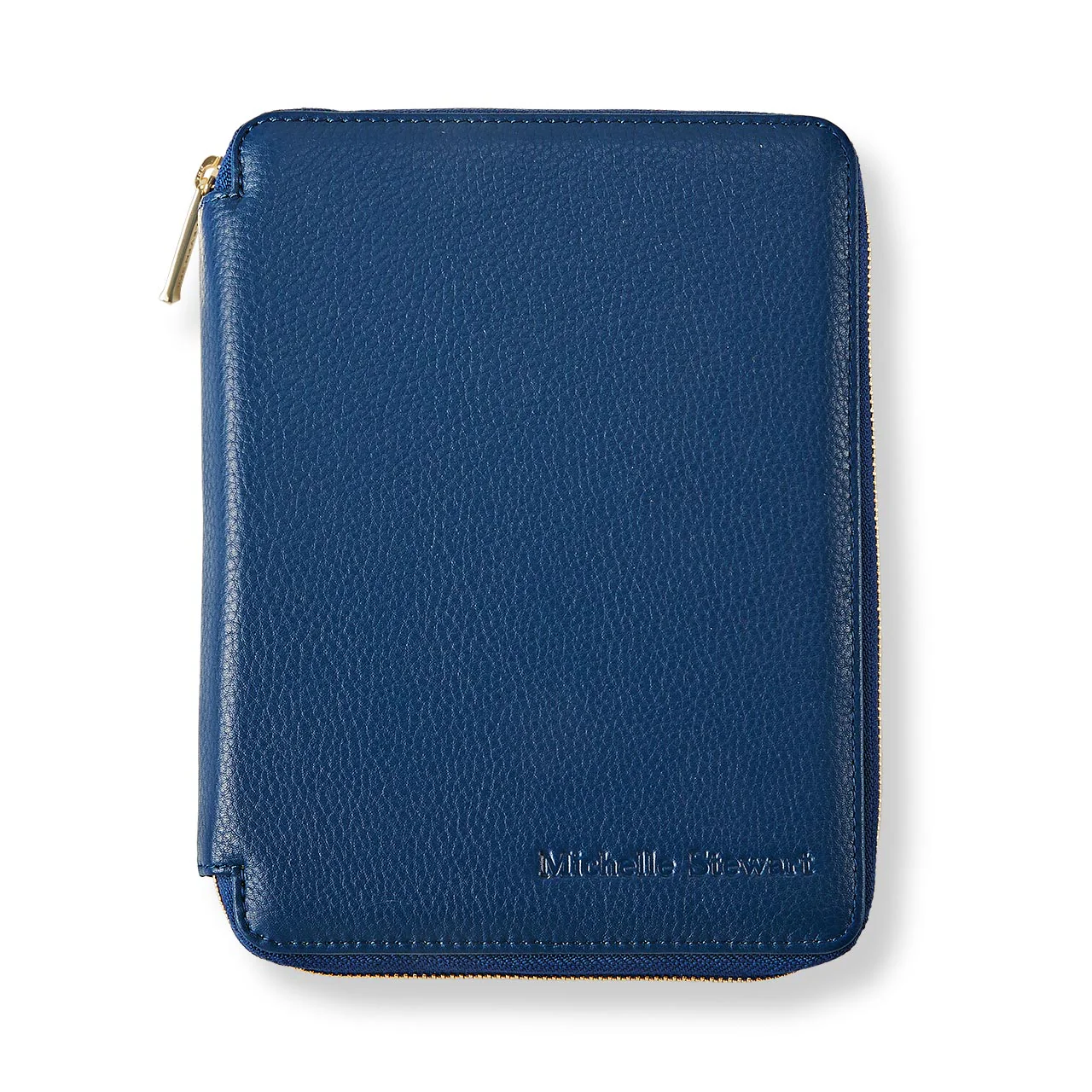 Pebbled Leather Zipped Folio - Image 3