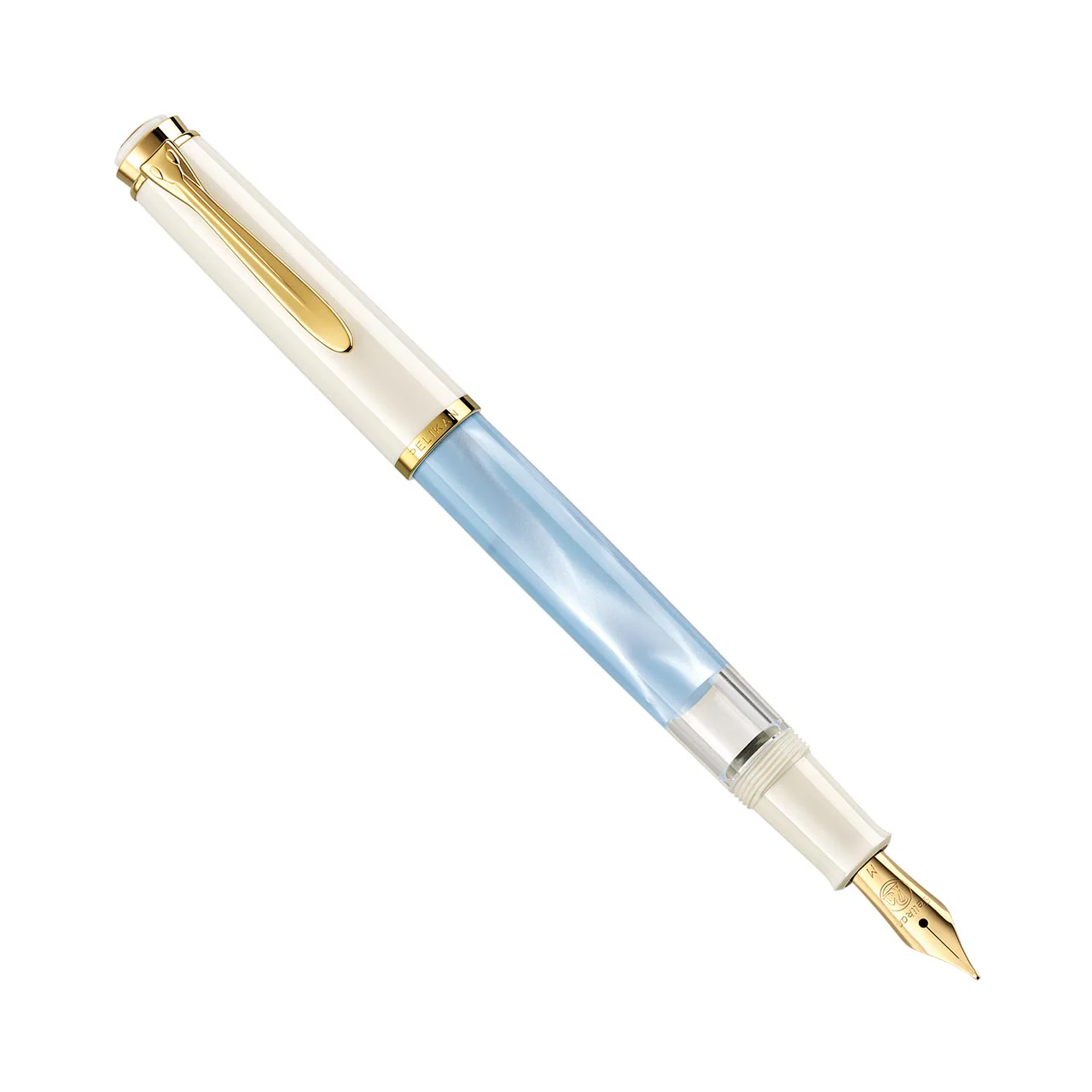Pelikan M200 Pastel Blue Fountain Pen