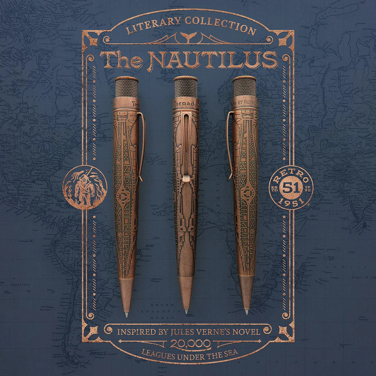 Retro 51 Big Shot Nautilus Rollerball Pen - Image 2