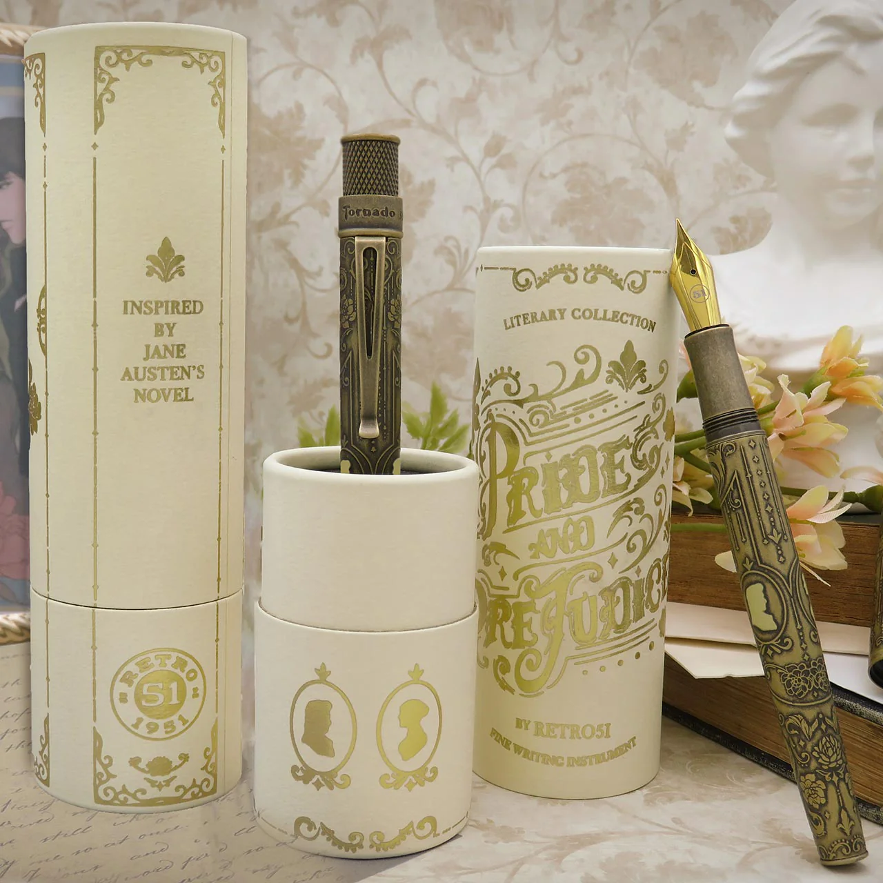 Retro 51 Literary Pride and Prejudice Rollerball Pen - Image 3