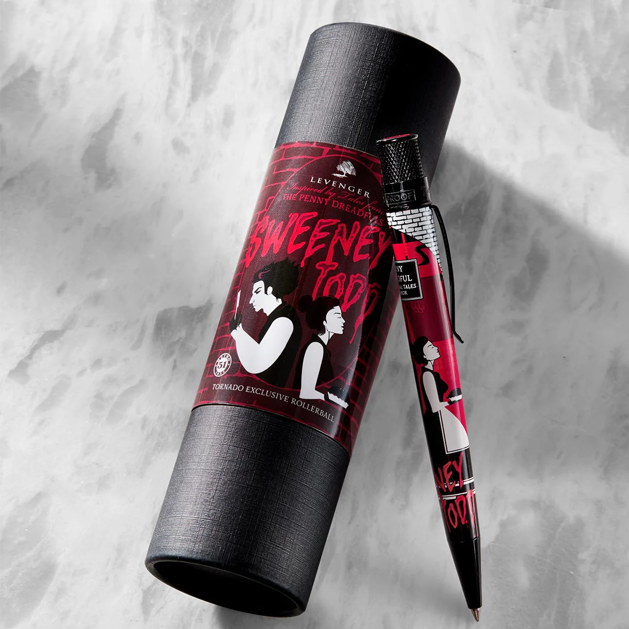 Retro 51 Tornado Exclusive Sweeney Todd Rollerball Pen